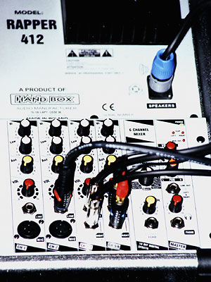  Hand Box Rapper 412 - 
 panel sterowania miksera 
