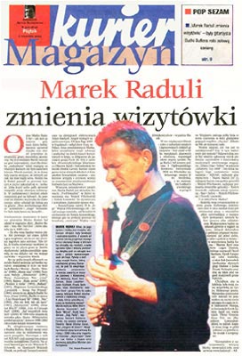  Kurier Lubelski 6 VIII '2004 
 Artykuł o Marku Raduli 