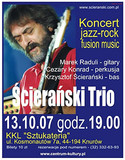  Trio Krzysztofa cieraskiego (perkusja - Cezary Konrad), 2007 