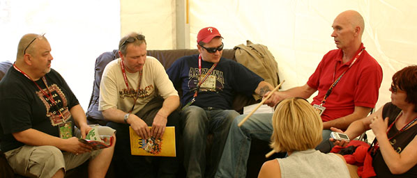  W namiocie profesorskim ASP, Przystanek Woodstock 2007 